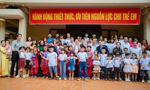 Hành động thiết thực, ưu tiên nguồn lực cho trẻ em