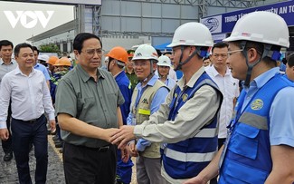 PM Vietnam, Pham Minh Chinh Nyatakan Pencangkulan Pertama Proyek Perluasan Terminal Penumpang T2 - Bandara Internasional Noi Bai