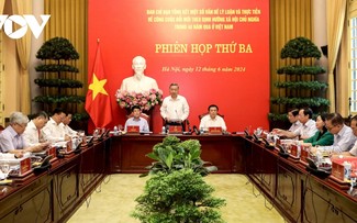 Presiden Vietnam, To Lam Memimpin Sidang ke-3 Badan Pengarah Evaluasi Masa 40 Tahun Pembaruan di Vietnam