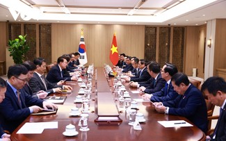 PM Vietnam, Pham Minh Chinh Beraudiensi kepada Presiden Republik Korea, Yoon Suk Yeol