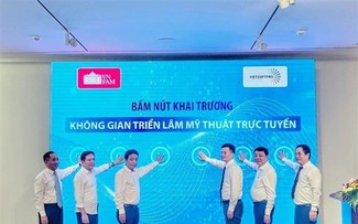 Lanzamiento del primer espacio de exposición de arte en línea en Vietnam