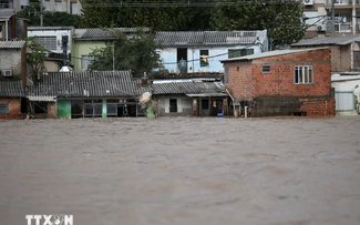 Dirigente vietnamita comparte pérdidas con víctimas de fuertes lluvias en Brasil