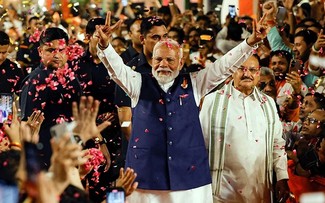 Presidente de la India nombra a Modi Primer Ministro