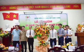 Hospital Amistad Vietnam-Cuba conmemora 55 años de su fundación