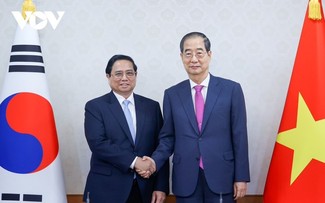 Los Primeros Ministros de Vietnam y Corea del Sur se reúnen en Seúl