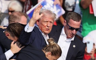 Evacuan al expresidente estadounidense Trump tras un tiroteo en mitin de campaña