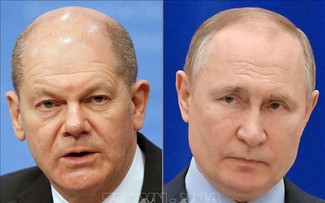 Líderes de Alemania y Rusia conversan sobre asuntos críticos