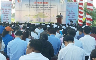 Localidades vietnamitas celebran dos eventos internacionales importantes del medioambiente