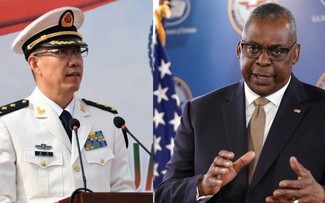Ministros de Defensa de Estados Unidos y China conversarán por primera vez desde 2022