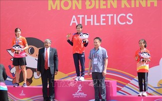 Mediofondista consigue primer oro para Vietnam en Juegos Escolares de la ASEAN