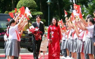 Le prince héritier du Japon s’entretient avec la vice-présidente vietnamienne