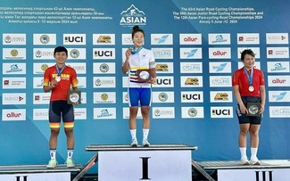 Nguyên Thi Thât décroche l’argent au Championnat asiatique de cyclisme sur route 2024
