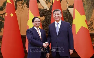 Pham Minh Chinh rencontre Xi Jinping