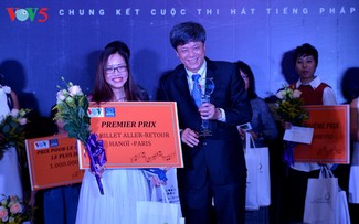 Do Phuong Quynh est la gagnante du concours de chanson francophone 2017