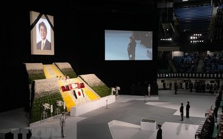 Staatsbegräbnis für den ehemaligen Premierminister Shinzo Abe in Japan