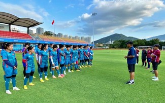 Die vietnamesische Frauen-Fußballmannschaft wird ihr erstes Spiel in Asienspielen starten