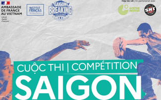 Breakdance-Wettbewerb in Ho-Chi-Minh-Stadt