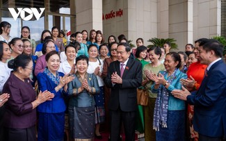 Die Frauen von Vietnam, Laos und Kambodscha kooperieren für die Entwicklung