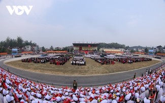  70e anniversaire de la Victoire de Diên Biên Phu: répétition générale du défilé et de la parade militaires