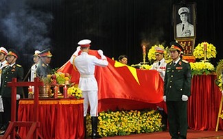 Lễ Quốc tang Đại tướng Võ Nguyên Giáp được dư luận đánh giá cao