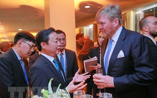 Deputi PM Vietnam, Tran Hong Ha Bertemu dengan Pemimpin banyak Negara di Sela-Sela Konferensi Air PBB