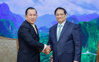 PM Vietnam, Pham Minh Chinh Menerima Menteri Inspektorat Kamboja, Hout Hak