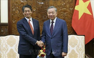 Presiden Vietnam, To Lam Terima Dubes Jepang di Vietnam