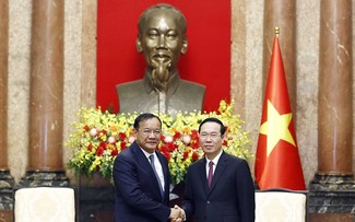 Der Staatspräsident will Freundschaft und Zusammenarbeit zwischen Vietnam und Kambodscha verstärken