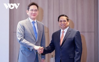 Premierminister Pham Minh Chinh empfängt den Vorstandsvorsitzenden von Samsung