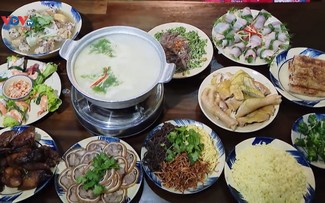 베트남 전통 설 요리, 삶은 생산 죽