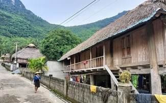 타인화성 서쪽 지방 타이족 공동체의 독특한 전통 가옥