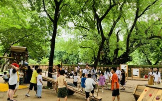 국제 놀이의 날을 맞아, 하노이서 타인 종(聖揀, Thánh Gióng) 놀이 공간 개장