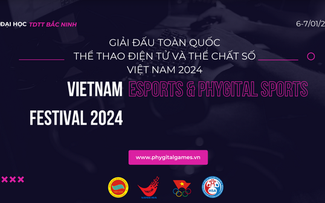 제2회 베트남 전국 e 스포츠, 디지털 엔터테인먼트 스포츠 안무 대회 개최