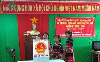 Vietnamese vote at National Assembly and People’s Council election  