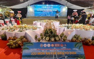 Ben Tre sets national and global records for making most coconut-made dishes