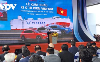 Vietnam’s smart electric cars exported for first time 