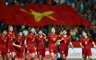 Vietnamese women’s footballers make SEA Games history
