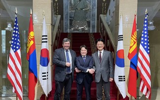 US, Mongolia, South Korea discuss North Korea issue