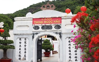 Mausoleum honors Thoai Ngoc Hau, a 19th century prominent general