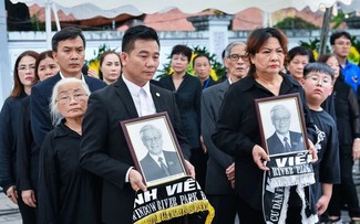 People nationwide mourn General Secretary Nguyen Phu Trong