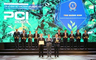 Quang Ninh province maintains first place at 2023 PCI and PGI