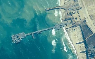 US restores Gaza pier for aid deliveries 