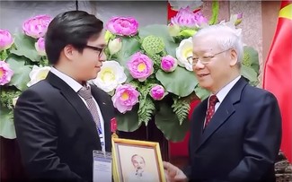 Party leader Nguyen Phu Trong, a source of inspiration for Vietnamese youths