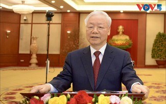 全国民に送られる党書記長の新年挨拶