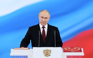 プーチン大統領、5期目の就任式
