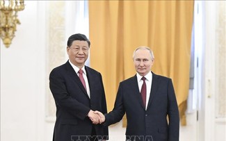 プーチン大統領、16日から中国を公式訪問　5期目初の外遊