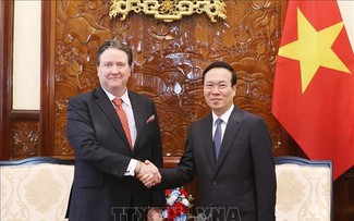 ​  越南国家主席武文赏：美国是越南的首要伙伴之一