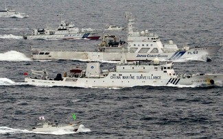 日本抗议中国军舰闯入日本领海