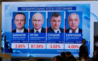 总统选举后的俄罗斯