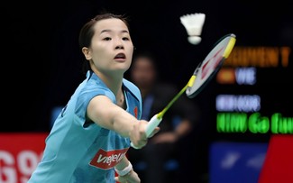 越南女子羽毛球运动员阮垂玲拿到巴黎奥运会门票
